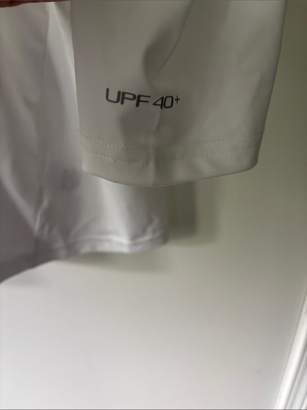Nike White Long Sleeve Swim Top - Picture 5 of 7